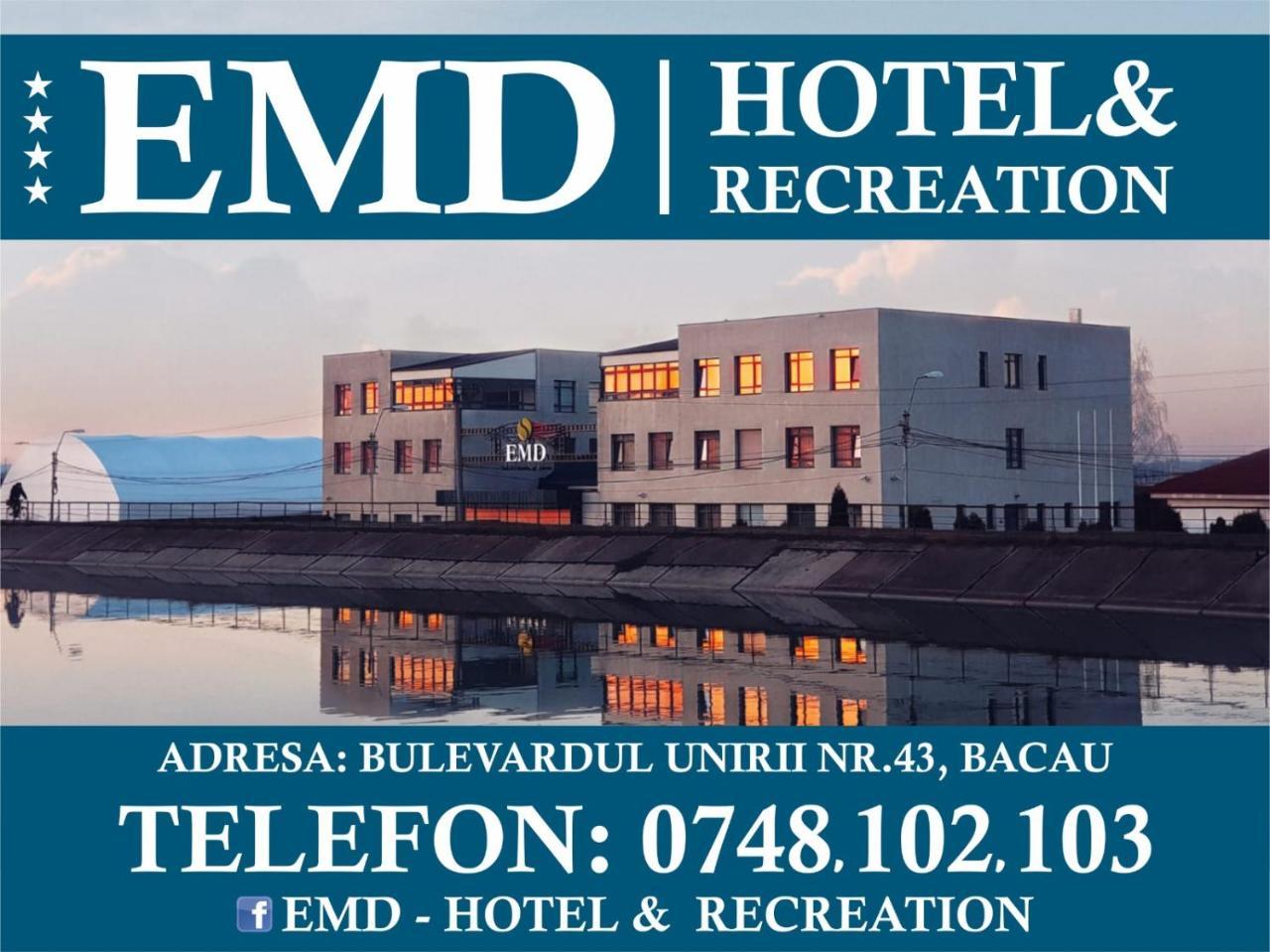 Hotel Emd Bacău エクステリア 写真